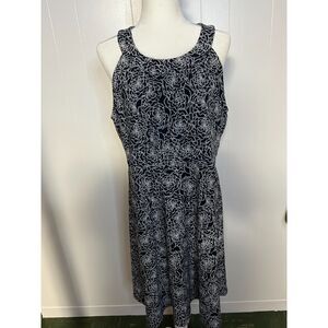 Tommy Hilfiger Navy floral dress Size 14
